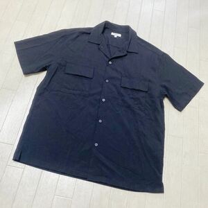 3925☆ BEAUTY&YOUTH UNITED ARROWS トップス シャツ 半袖シャツ カジュアル メンズ S ブラック 無地