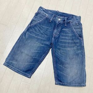 3921☆ Levi's リーバイス 523 ボトムス ショートパンツ ハーフパンツ デニム メンズ 28 インディゴ ブルー