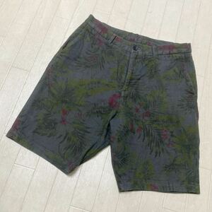 3927☆ BEAUTY&YOUTH UNITED ARROWS ボトムス ショートパンツ ハーフパンツ メンズ ブラック 柄 M 