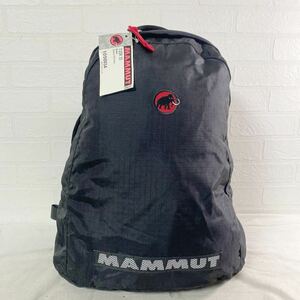 3920☆ 新品タグ付き MAMMUT マムート バック カバン リュック バックパック アウトドア カジュアル メンズ ブラック