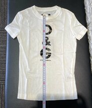 タグ付き！！●D＆G DOLCE&GABBANA　ドルチェ&ガッバーナ　ホワイト 半袖　Tシャツ　36　イタリア製 レディース●_画像3