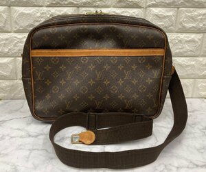 □■LOUIS VUITTON　ルイ・ヴィトン　リポーターGM　モノグラムライン　ショルダーバッグ　M54252■□