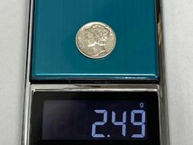 ♪アメリカ 銀貨 おまとめ 3点 総重量:約46.4g 1941年 1ダイム マーキュリー 1964年 50セント ケネディ 1987年 1ドル イーグル リバティ♪_画像4