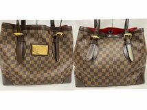 美品◇◇Louis Vuitton ルイ・ヴィトン ダミエ ハムステッドMM ショルダーバッグ ブラウン系◇◇N51204_画像2