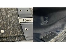 ◇◇ChristianDior クリスチャンディオール トロッター ストリートシック クロスボディ ショルダーバッグ ブラック×レザー 19BM-0044◇◇_画像10