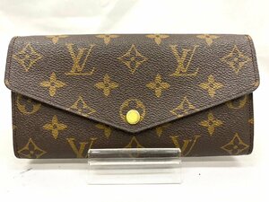 ◇◇Louis Vuitton ルイヴィトン モノグラム ポルトファイユサラ ICチップ内蔵 長財布 ウォレット ブラウン系 ◇◇M60531