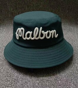 新品 Malbon　マルボン　ハット　帽子　サンバイザー 男女兼用　ゴルフ　キャップ 　バイザー 　グリーン　