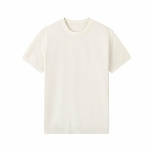 送料無料　ブルネロクチネリ　BRUNELLO CUCINELLI メンズ　Tシャツ　刺繍ロゴ　丸首　無地　48-56　サイズ選択可能　4074
