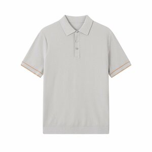 送料無料　ブルネロクチネリ　BRUNELLO CUCINELLI メンズ　ポロシャツ　Tシャツ　ビジネス　シンプル　48-56　サイズ選択可能　4079