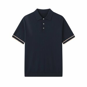 送料無料　ブルネロクチネリ　BRUNELLO CUCINELLI メンズ　ポロシャツ　Tシャツ　ビジネス　シンプル　48-56　サイズ選択可能　4078