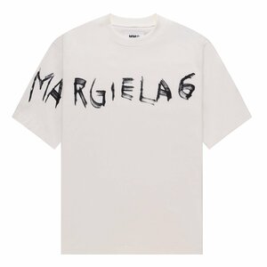 送料無料　マルタンマルジェラ　Maison Margiela　MM6　メンズ　Tシャツ　文字ロゴ　半袖　丸首　1710-52