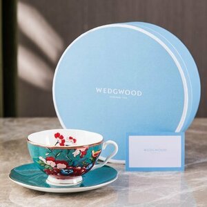 ウェッジウッド wedgwood　ティーカップ　コーヒーカップ 　ソーサー　セット　洋食器 インテリア グリーン