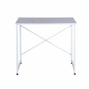 [ white ] simple desk simple desk wooden desk Work desk 