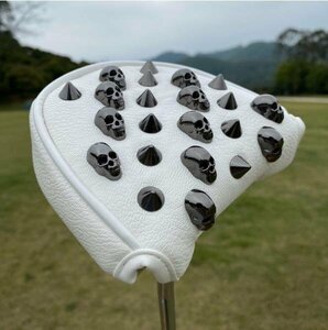 新品　PXG　Putters　cover　ゴルフ　パター　カバー　ヘッドカバー　ホワイト　