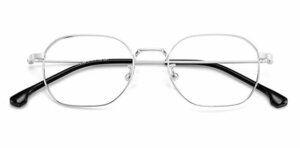 送料無料　タテ眼鏡　レンズ交換可能　ブルーライトカット　超軽量　フルリム　メガネフレーム　金属フレーム　 sc0375
