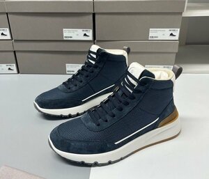 ブルネロクチネリ　BRUNELLO CUCINELLI メンズ　スニーカー　ハイカット　39－44　サイズ選択可能　3102