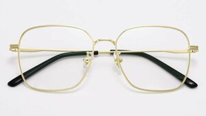 送料無料　メガネフレーム　金属フレーム　超軽量　フルリム　タテ眼鏡　レンズ交換可能　ブルーライトカット　男女兼用　 sc0163