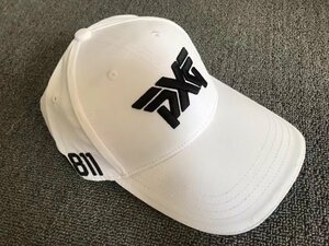 新品　PXG　ゴルフ　キャップ　ハット　サンバイザー　帽子　数字　男女兼用　フリーサイズ　ホワイト