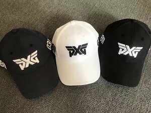 新品　PXG　ゴルフ　キャップ　ハット　サンバイザー　帽子　数字　男女兼用　フリーサイズ　ブラック