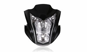 KAWASAKI ER6N 2012-2016年　ヘッドライト　ヘッドランプ 　オートバイ　35（W）社外品　カラー選択可　