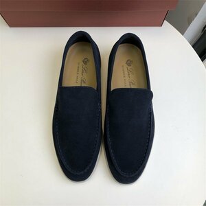  Италия Loro Piana Loro Piana туфли-лодочки кожа мужской обувь casual 38~46 размер выбор возможность 0424