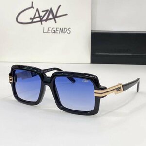 Cazal かザール　サングラス　ブルー　男女兼用　新品未使用　送料無料