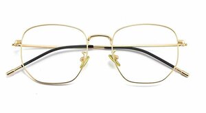 送料無料　チタン　タテ眼鏡　レンズ交換可能 メガネフレーム　超軽量　フルリム　金属フレーム　男女兼用　 sc0295