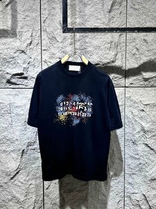 送料無料　Maison Margiela マルタンマルジェラ　メンズ　Tシャツ　半袖　イラスト　数字　XS-L　男女兼用　サイズ選択可能　MM6　4025