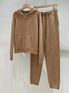 Loro Piana　ロロピアーナ　レディース　ニット　2点セット　パーカ　パンツ　スポーツ　S/M/L　サイズ選択可能　2144