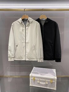 Loro Piana　ロロピアーナ　メンズ　ジャケット　カジュアル　フード付き　秋冬新品　M-3XL　サイズ選択可能　ホワイト　2497