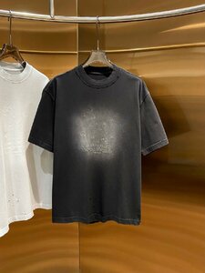 送料無料　Maison Margiela マルタンマルジェラ　メンズ　Tシャツ　半袖　数字ロゴ　丸首　男女兼用　S-XL　サイズ選択可能　MM6　3993