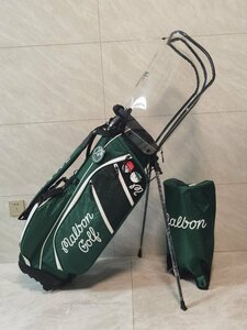 Malbon　ゴルフ　キャディバッグ　マルボン　8.5インチ　3KG 　スタンド型　 新品　