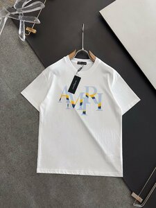 送料無料　AMIRI　アミリ メンズ　Tシャツ　半袖　文字ロゴ　新品　M-3XL　サイズ選択可能　3668