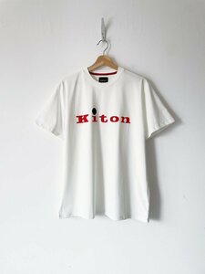 キトン　KITON　メンズ　Tシャツ　文字ロゴ　半袖　コットン　シンプル　M-XXL　サイズ選択可能　4224