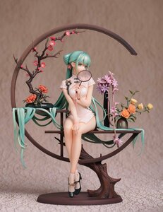 初音ミク　ミク　フィギュア　Myethos VOCALOID 韶華　チャイナドレス　塗装済み　完成品　正規品　未開封　25cm　0379