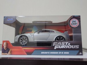 JADA TOYS FAST＆FURIOUS BRIAN'S 日産 GT-R(R35)