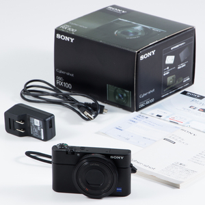 名機 ソニー デジタルカメラ DSC-RX100 1.0型センサー F1.8レンズ搭載 ブラック アルミボディ