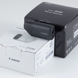 写真と動画が撮れる望遠鏡 Canon コンパクトデジタルカメラ PowerShot ZOOM Black Edition 