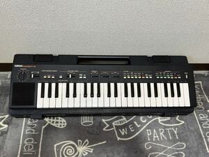 ヴィンテージ　動作確認済　YAMAHA ヤマハ PORTASOUND PS-300シンセサイザー 電子 ピアノ キーボード ポータサウンド ケース 付き 音出し 