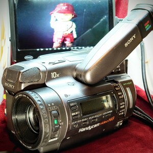 517[Hi8/Video8/ видеозапись воспроизведение / внешний мощность OK]SONY 8mm видео камера CCD-TR2000 Sony Handycam корпус аккумулятор зарядное устройство дублирование и т.д. 