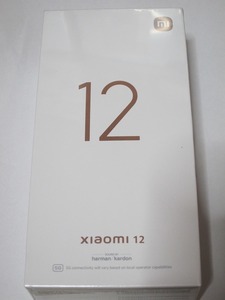 (未開封)Xiomi 12 グローバル版 8GB+128GB Gray ハイエンドコンパクト機