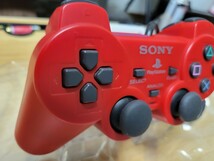 PS2 プレステ2 PlayStation2 コントローラー 純正品 DUALSHOCK2 動作品 美品！　赤_画像5