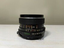 Mamiya Sekor C 70mm f/2.8 マミヤ セコール 中判フィルムカメラ レンズ_画像7