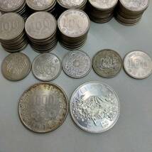 #10453　【お宝探し】 古銭　100円銀貨/　稲穂・鳳凰・オリンピック　285枚 1000円銀貨/オリンピック　2枚　マニア　アンティーク　_画像10