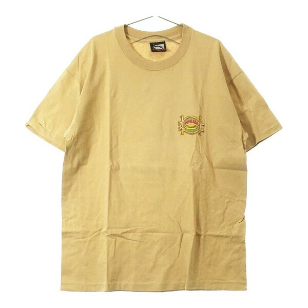 【16549】B品 PIPELINE トップス Lサイズ ベージュ 訳あり品 パイプライン Tシャツ 半袖Tシャツ 半袖 プリントTシャツ シンプル レディース