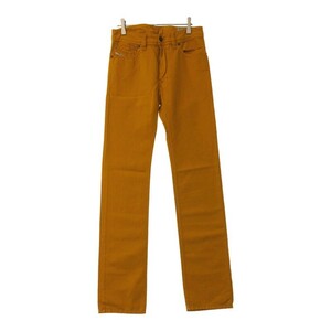 [17317] new old goods DIESEL bottoms 26 S size orange new old goods unused goods diesel chinos button attaching . hand lady's conspicuous 