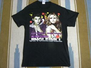 ★2012s JUSTIN BIEBER ジャスティンビーバー　JINGLEBALL Tシャツ　M