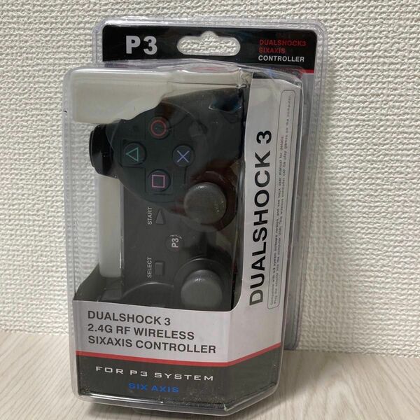 新品 ワイヤレスコントローラー DUALSHOCK3 ブラック