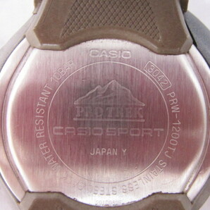 ◇ CASIO カシオ PROTREK プロトレック PRW-1200TJ ソーラー 電波 腕時計 中古 ジャンクの画像5