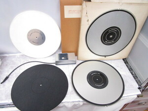! Junk audio-technica AT 666 661 600 DISC STABILIZER CERAMIC TURNTABLE PLATE ceramic turntable plate 